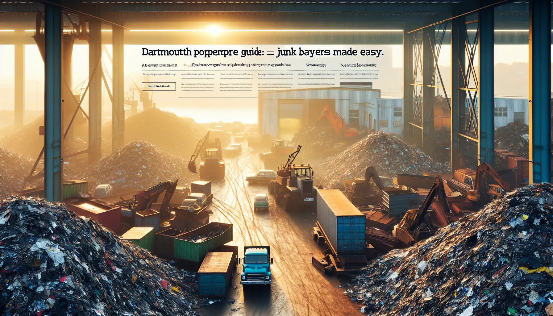 Dartmouth Paperwork Guide: Junk Car Buyers Made Easy