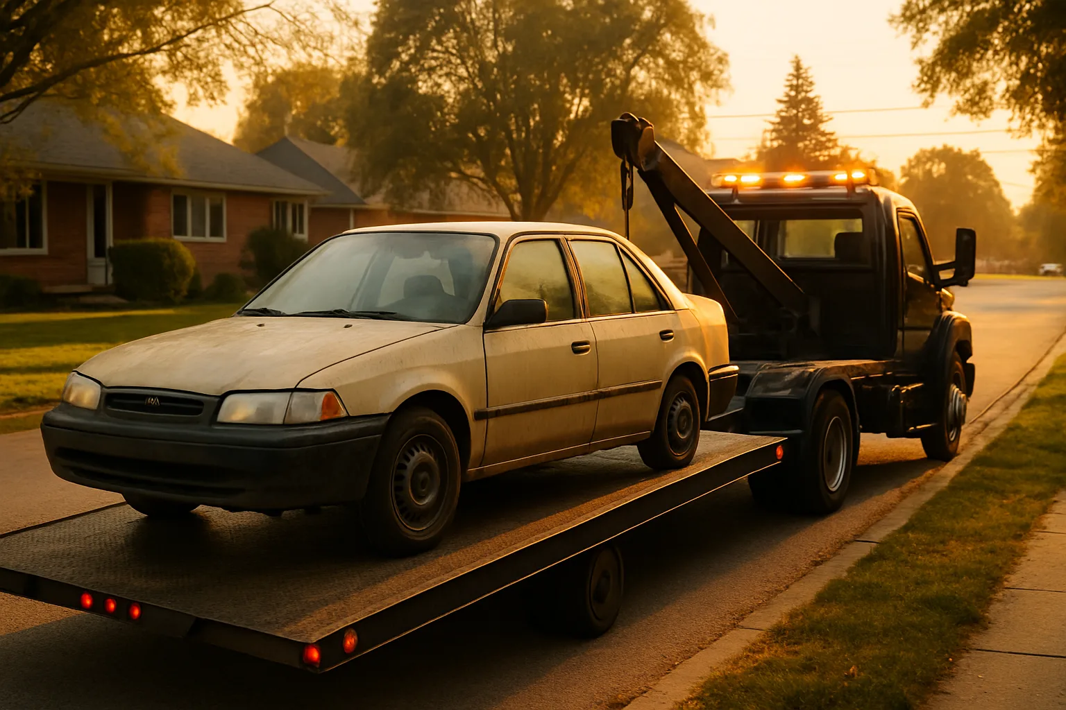 Where Your Junk Car Goes After Pickup | Etobicoke