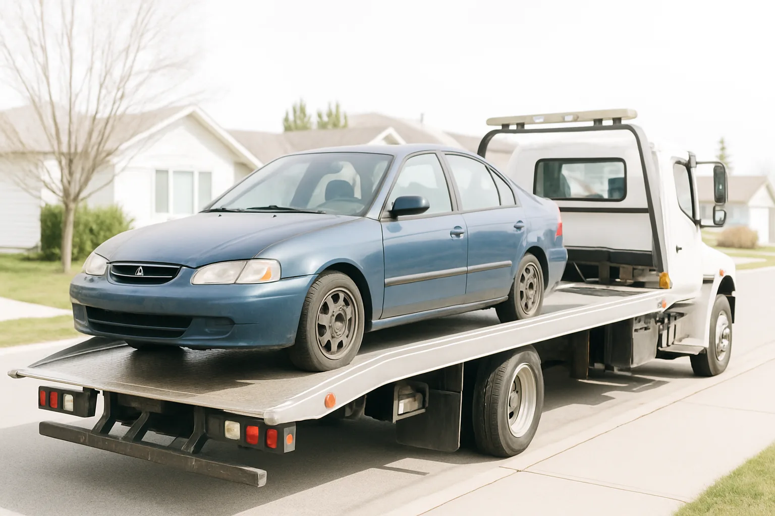 Scrap Car Process in Calgary | Where Your Car Goes