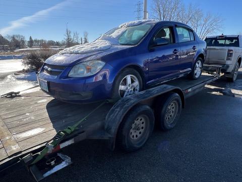 CashFor Cars | Junk Car Removal of a Chevrolet Cobalt for Scrap Metal Recycling